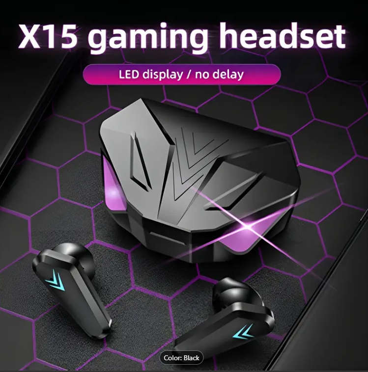 Headphones & Earphones X15 GAMING HEADSETS was sold for R136.00 on 10